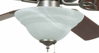 Craftmade - BLD52BNK5C1 - 52" Ceiling Fan - Builder Deluxe 52" - Brushed Polished Nickel