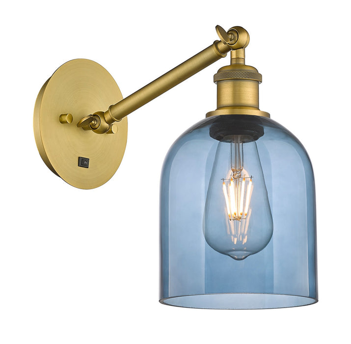 Innovations - 317-1W-BB-G558-6BL - One Light Wall Sconce - Ballston - Brushed Brass