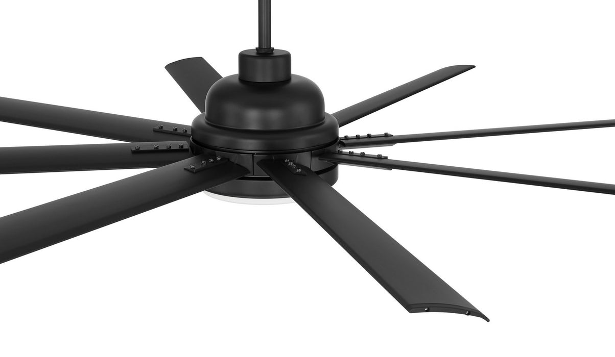 Craftmade - RSH65FB8-NWF - 65" Ceiling Fan - Rush 65" Ceiling Fan, Wet Rated no Wifi - Flat Black