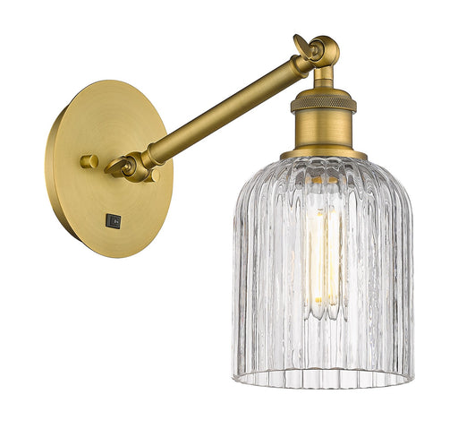 Ballston One Light Wall Sconce Brushed Brass