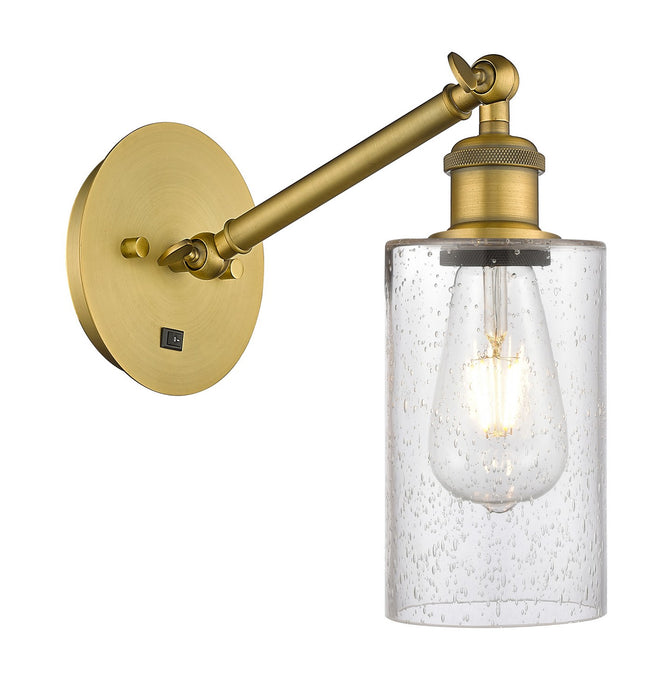 Innovations - 317-1W-BB-G804 - One Light Wall Sconce - Ballston - Brushed Brass