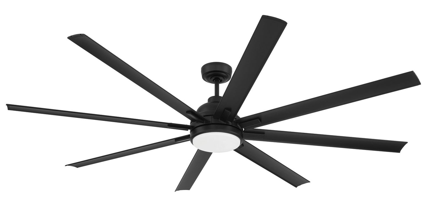 Craftmade - RSH72FB8-NWF - 72" Ceiling Fan - Rush 72" Ceiling Fan Wet Rated no Wifi - Flat Black