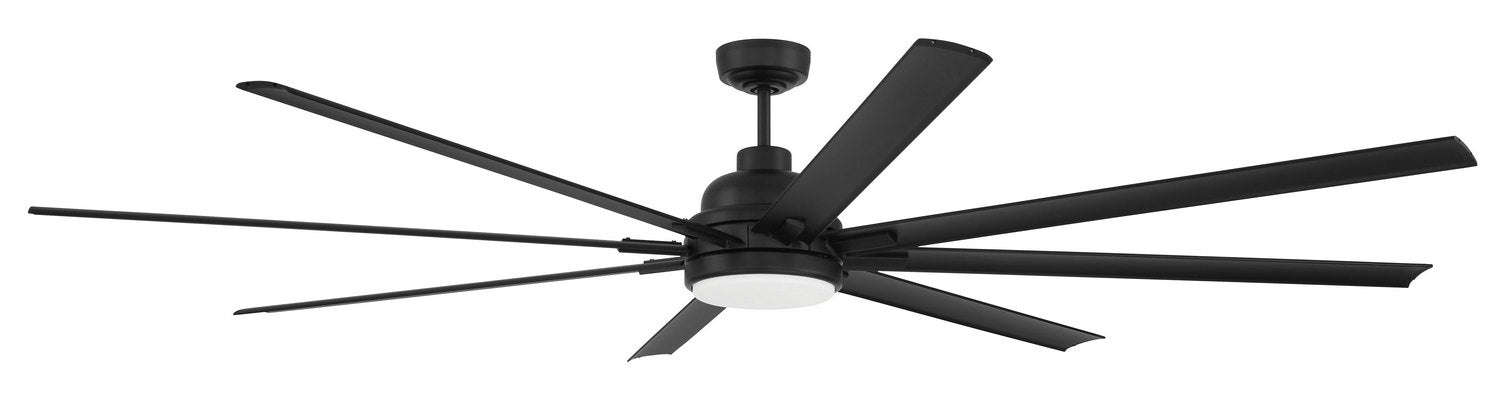 Craftmade - RSH84FB8-NWF - 84" Ceiling Fan - Rush 84" Ceiling Fan Wet Rated no Wifi - Flat Black