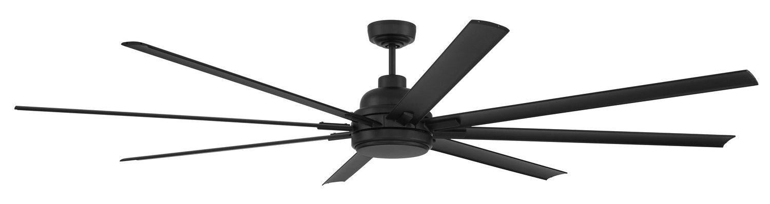 Craftmade - RSH84FB8-NWF - 84" Ceiling Fan - Rush 84" Ceiling Fan Wet Rated no Wifi - Flat Black
