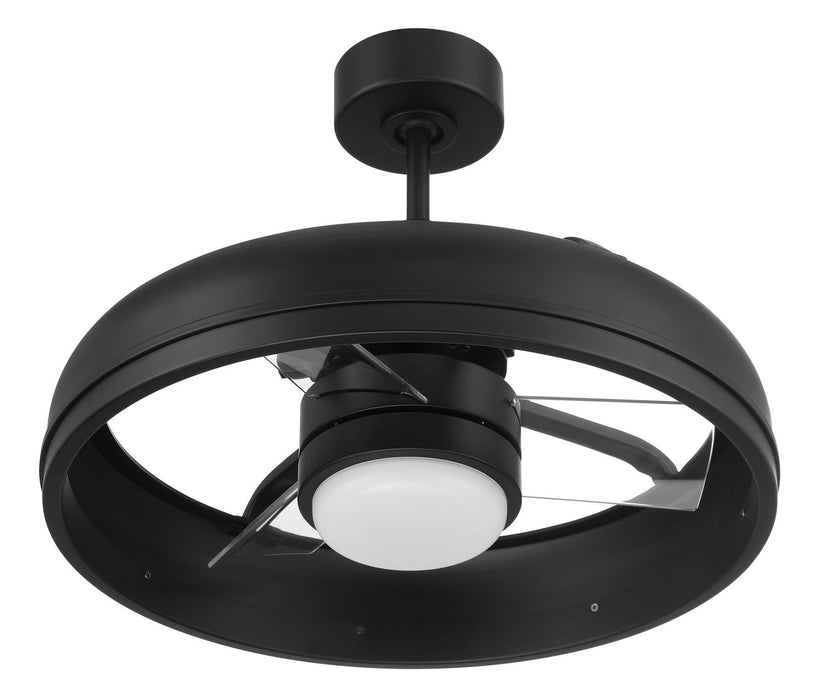 Craftmade - TYL24FB3-NWF - 20" Ceiling Fan - Taylor 18" Fandelier Indoor/Outdoor no Wifi - Flat Black