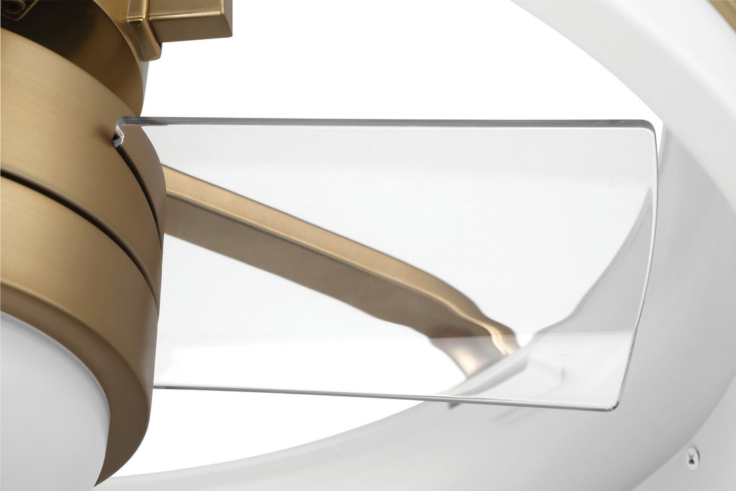 Craftmade - TYL24WSB3-NWF - 20" Ceiling Fan - Taylor 18" Fandelier no Wifi - White/Satin Brass