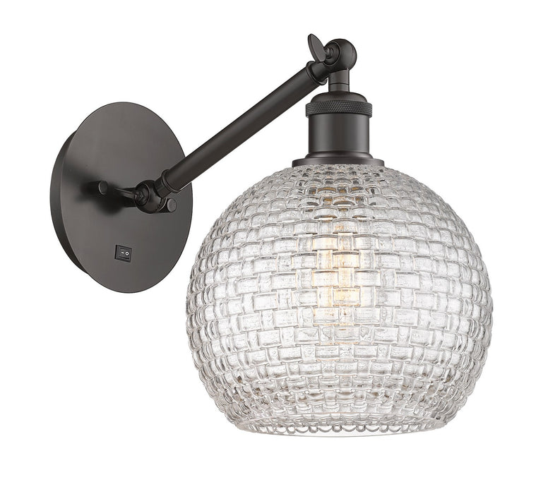 Innovations - 317-1W-OB-G122C-8CL - One Light Wall Sconce - Ballston - Oil Rubbed Bronze