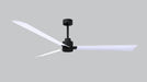 Matthews Fan Company - AK-BK-MWH-72 - 72 Inch Ceiling Fan - Alessandra - Matte Black
