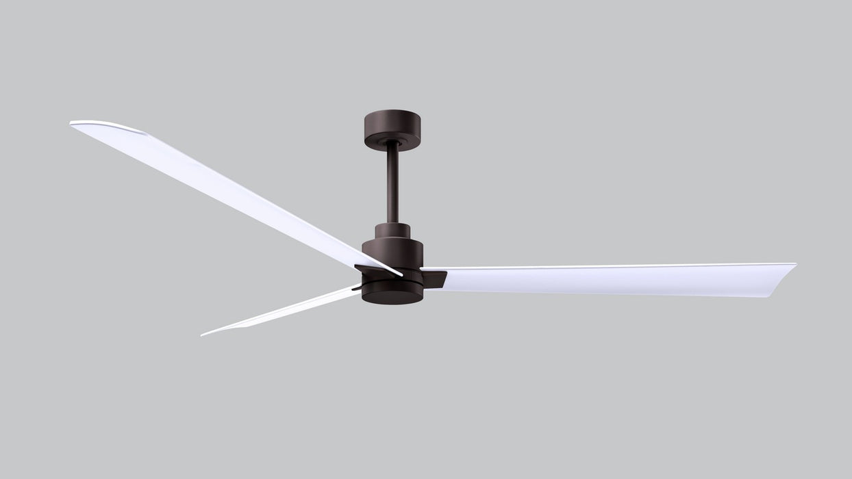 Matthews Fan Company - AK-TB-MWH-72 - 72 Inch Ceiling Fan - Alessandra - Textured Bronze