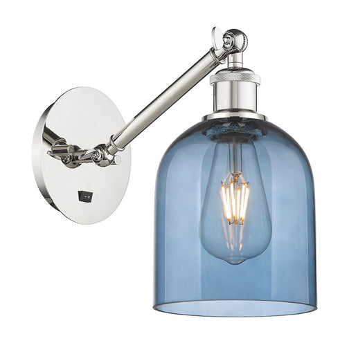 Ballston One Light Wall Sconce Polished Nickel