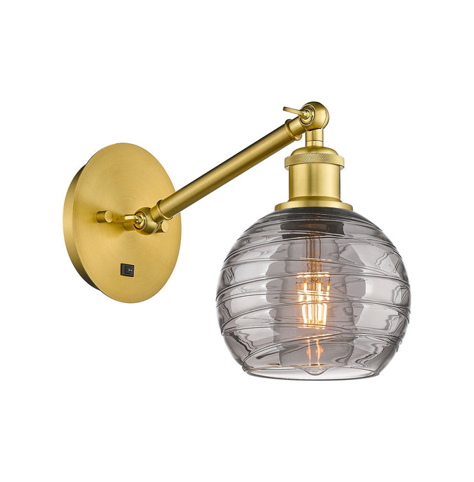 Innovations - 317-1W-SG-G1213-6SM - One Light Wall Sconce - Ballston - Satin Gold