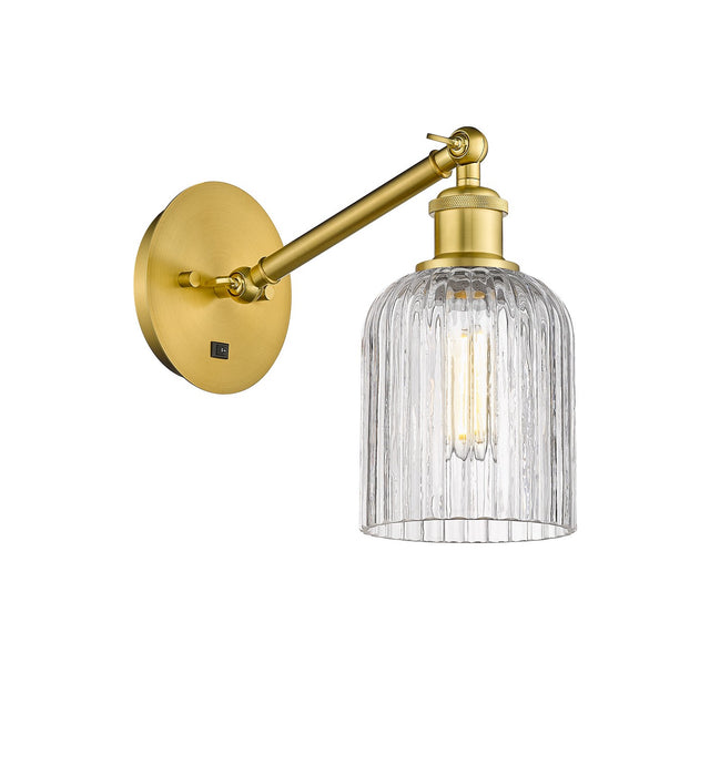 Innovations - 317-1W-SG-G559-5CL - One Light Wall Sconce - Ballston - Satin Gold