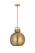 Innovations - 410-1SL-BB-M410-14BB - One Light Pendant - Downtown Urban - Brushed Brass