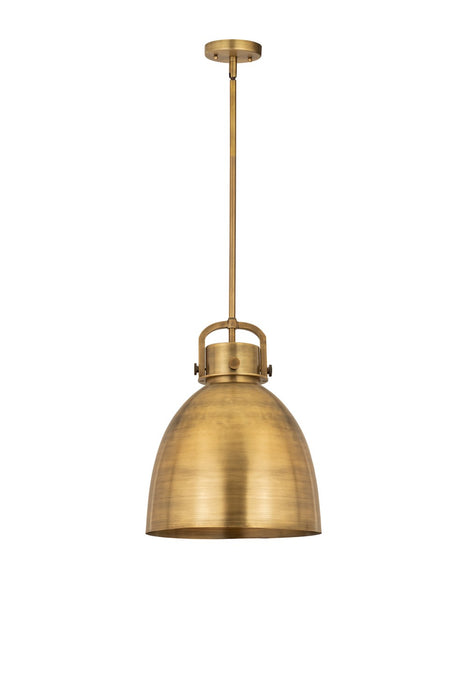 Innovations - 410-1SL-BB-M412-14BB - One Light Pendant - Downtown Urban - Brushed Brass