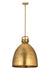 Innovations - 410-1SL-BB-M412-18BB - One Light Pendant - Downtown Urban - Brushed Brass