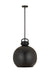 Innovations - 410-1SL-BK-M410-16BK - One Light Pendant - Downtown Urban - Matte Black