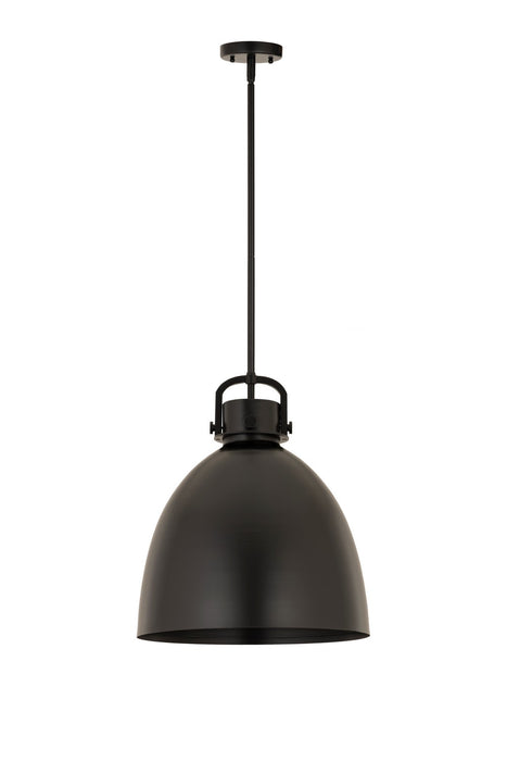 Innovations - 410-1SL-BK-M412-14BK - One Light Pendant - Downtown Urban - Matte Black