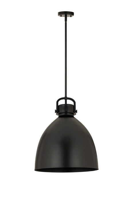 Innovations - 410-1SL-BK-M412-16BK - One Light Pendant - Downtown Urban - Matte Black