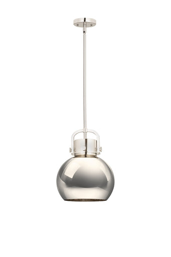 Downtown Urban One Light Pendant Polished Nickel