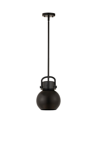 Downtown Urban One Light Pendant Matte Black