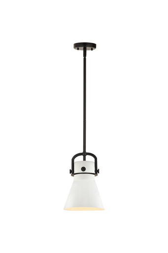 Downtown Urban One Light Pendant Matte Black