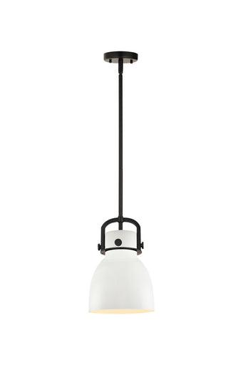 Downtown Urban One Light Pendant Matte Black