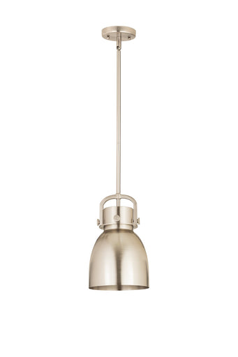 Downtown Urban One Light Pendant Satin Nickel