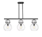 Innovations - 410-3I-BK-G410-10CL - Three Light Island Pendant - Downtown Urban - Matte Black