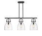 Innovations - 410-3I-BK-G412-10CL - Three Light Island Pendant - Downtown Urban - Matte Black