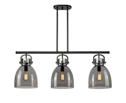 Downtown Urban Three Light Island Pendant