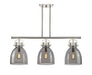 Innovations - 410-3I-PN-G412-10SM - Three Light Island Pendant - Downtown Urban - Polished Nickel