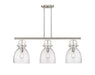 Innovations - 410-3I-SN-G412-10SDY - Three Light Island Pendant - Downtown Urban - Satin Nickel