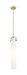 Innovations - 413-1SS-BB-G413-1S-4WH - LED Pendant - Downtown Urban - Brushed Brass