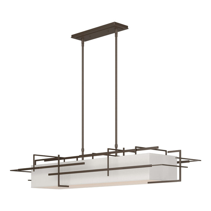 Hubbardton Forge - 136390-SKT-STND-05-SE4298 - Four Light Pendant - Etch - Bronze