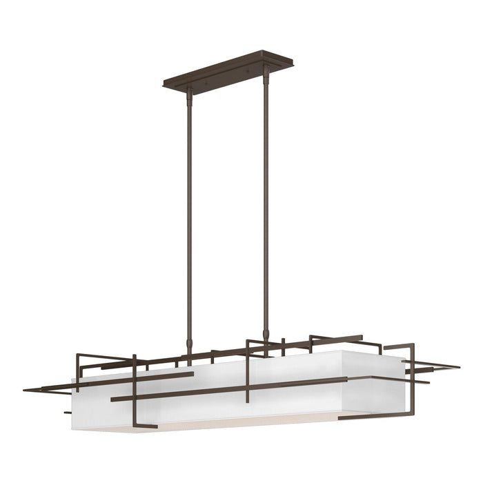 Hubbardton Forge - 136390-SKT-STND-05-SF4298 - Four Light Pendant - Etch - Bronze