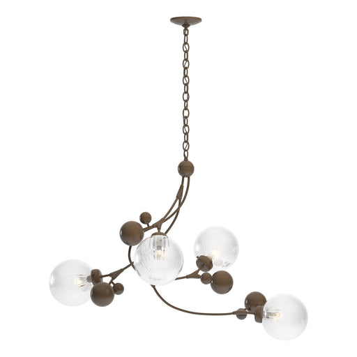 Sprig Four Light Pendant Bronze