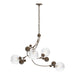 Hubbardton Forge - 136420-SKT-05-LL0639 - Four Light Pendant - Sprig - Bronze