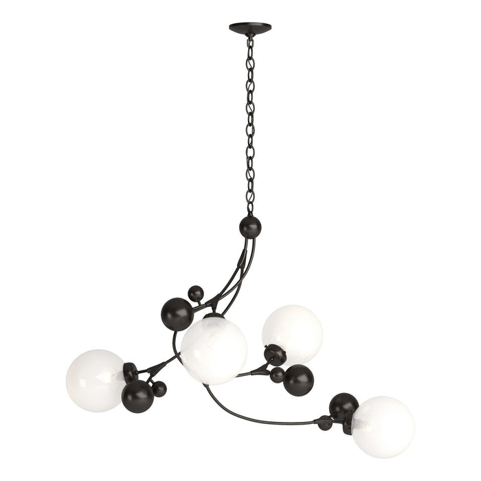 Hubbardton Forge - 136420-SKT-14-WF0639 - Four Light Pendant - Sprig - Oil Rubbed Bronze