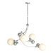Hubbardton Forge - 136420-SKT-82-GG0639 - Four Light Pendant - Sprig - Vintage Platinum