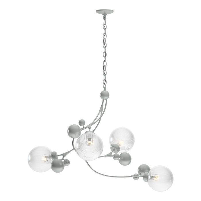 Hubbardton Forge - 136420-SKT-82-LL0639 - Four Light Pendant - Sprig - Vintage Platinum
