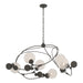 Hubbardton Forge - 136421-SKT-07-WF0639 - Six Light Pendant - Sprig - Dark Smoke