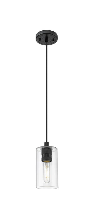 Innovations - 434-1P-BK-G434-7CL - LED Pendant - Downtown Urban - Matte Black