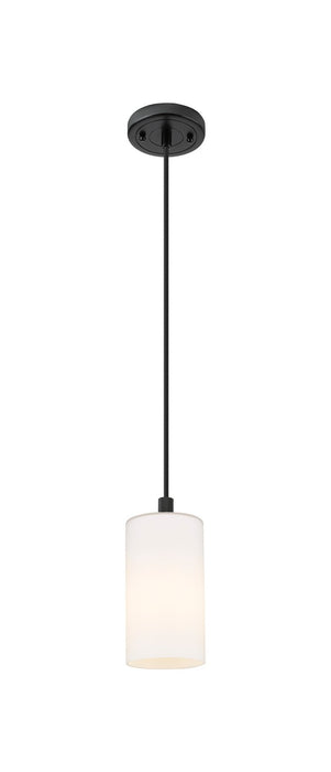 Innovations - 434-1P-BK-G434-7WH - LED Pendant - Downtown Urban - Matte Black