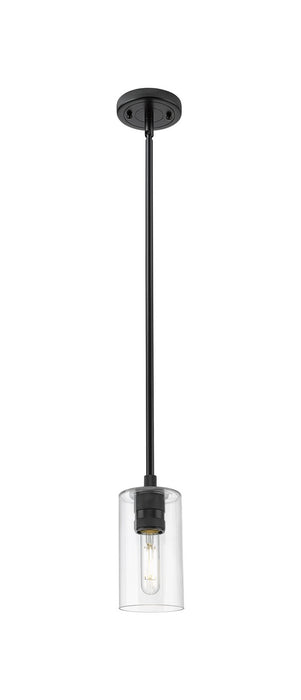 Innovations - 434-1S-BK-G434-7CL - LED Pendant - Downtown Urban - Matte Black