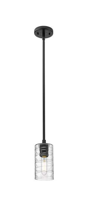 Innovations - 434-1S-BK-G434-7DE - LED Pendant - Downtown Urban - Matte Black