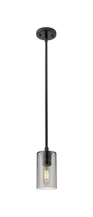 Innovations - 434-1S-BK-G434-7SM - LED Pendant - Downtown Urban - Matte Black