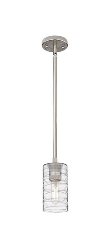 Downtown Urban LED Pendant Satin Nickel