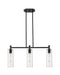 Innovations - 434-3I-BK-G434-12CL - LED Island Pendant - Downtown Urban - Matte Black