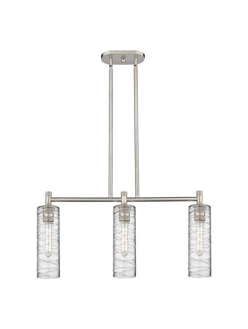 Innovations - 434-3I-SN-G434-12DE - LED Island Pendant - Downtown Urban - Satin Nickel