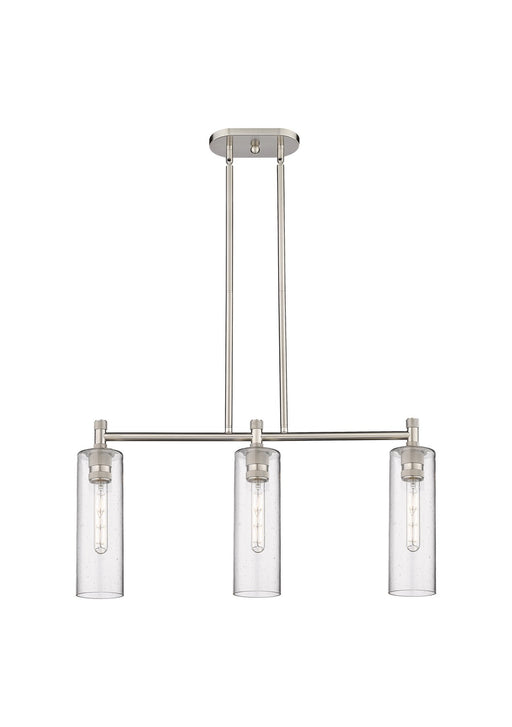 Innovations - 434-3I-SN-G434-12SDY - LED Island Pendant - Downtown Urban - Satin Nickel